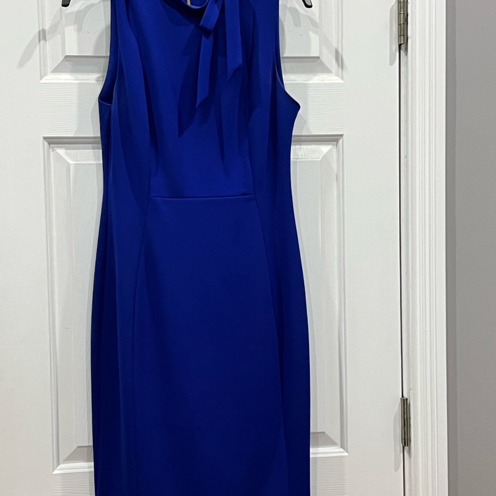 Calvin Klein Royal Blue Midi Dress